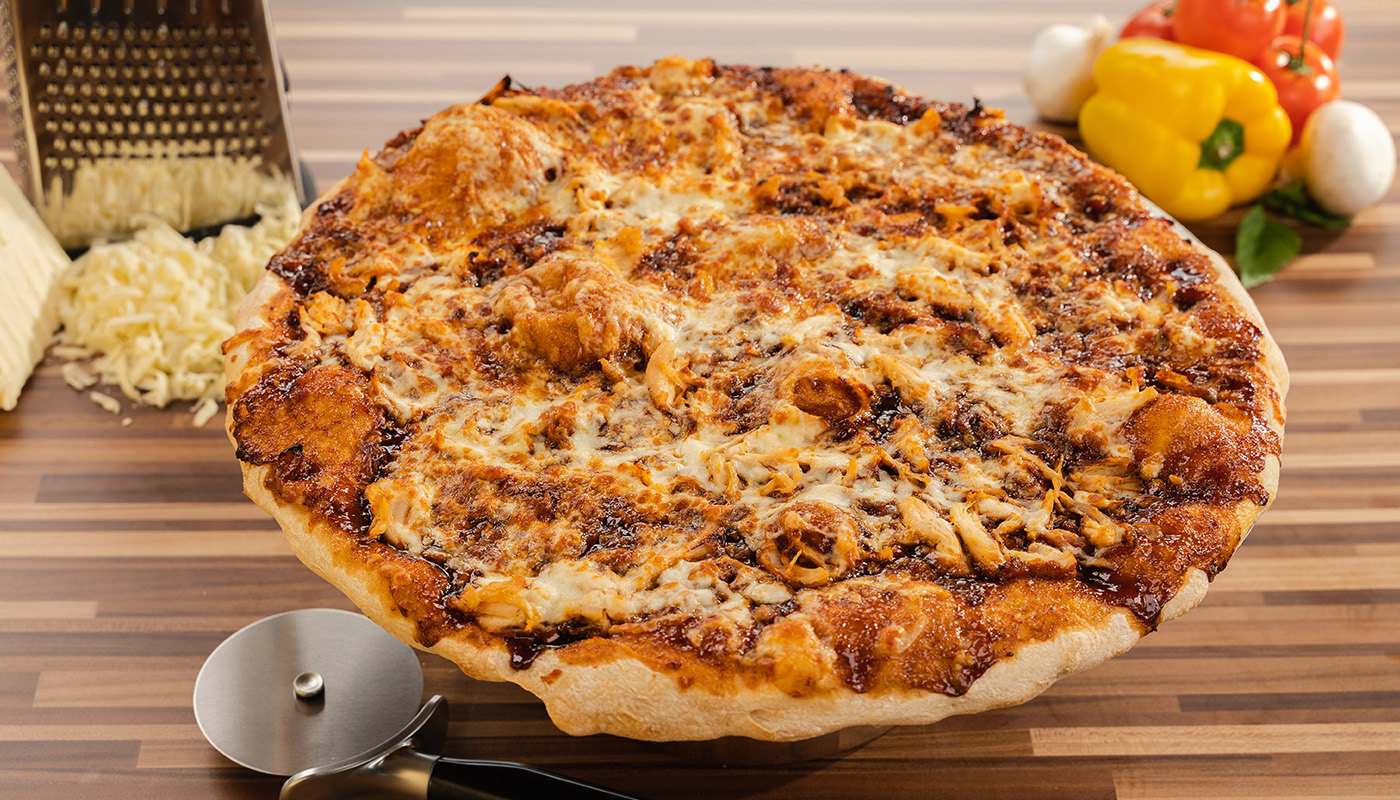 Chicken Bacon BBQ Pizza image